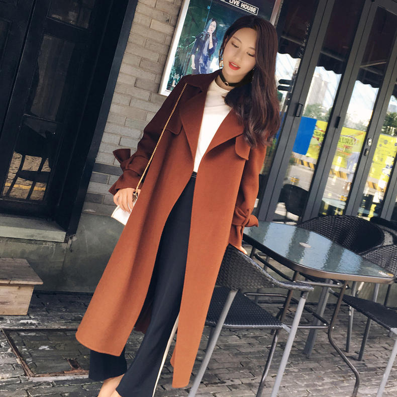 女神气质满满只要选对了大衣,女生呢子大衣高级感