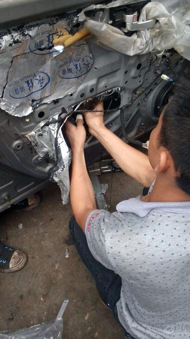 长安悦翔改装喇叭按键,12款悦翔改装音响