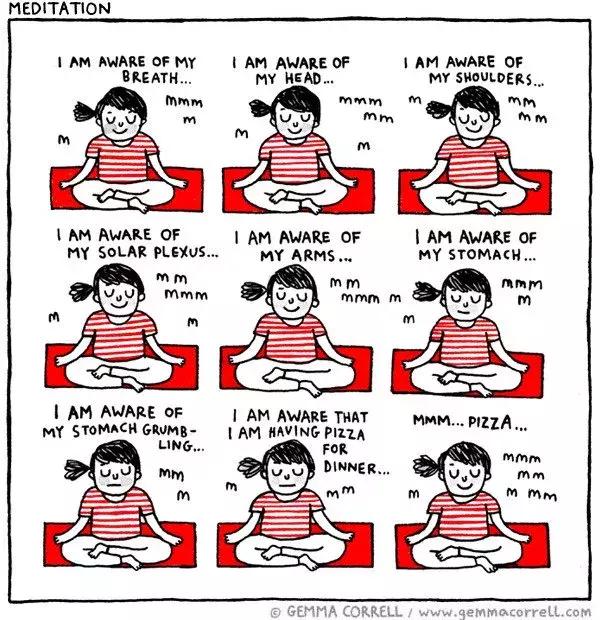 瑜伽每天必练8个动作漫画,猫式瑜伽动作漫画图