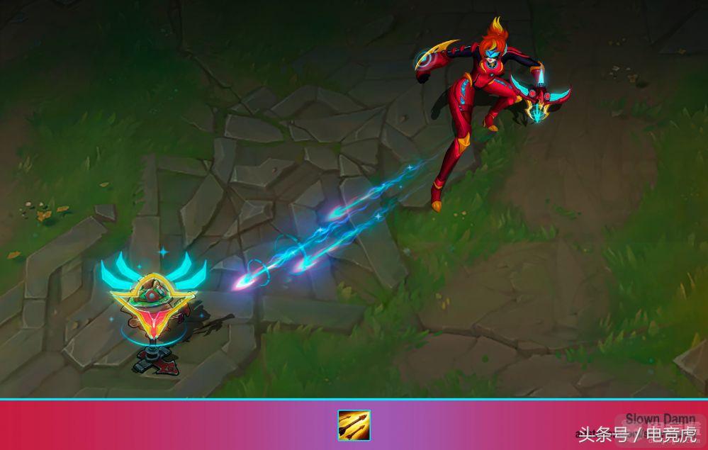 奎因电玩皮肤特效,银河魔装机神和黯焰双魂皮肤特效