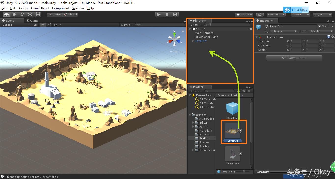 unity3d射击游戏开发教程,unity3d初学者小游戏