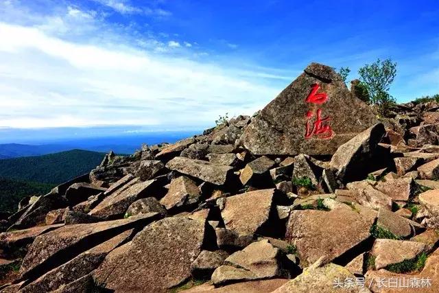 白山市老四季,长白山冬景
