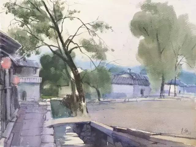 孙志纯国画欣赏,孙志纯水彩作品