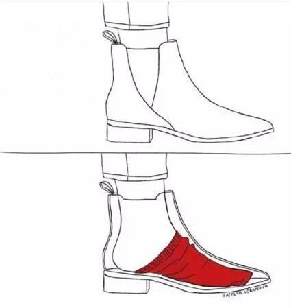 鞋子穿袜子打滑小妙招,鞋子滑袜子总往下掉妙招