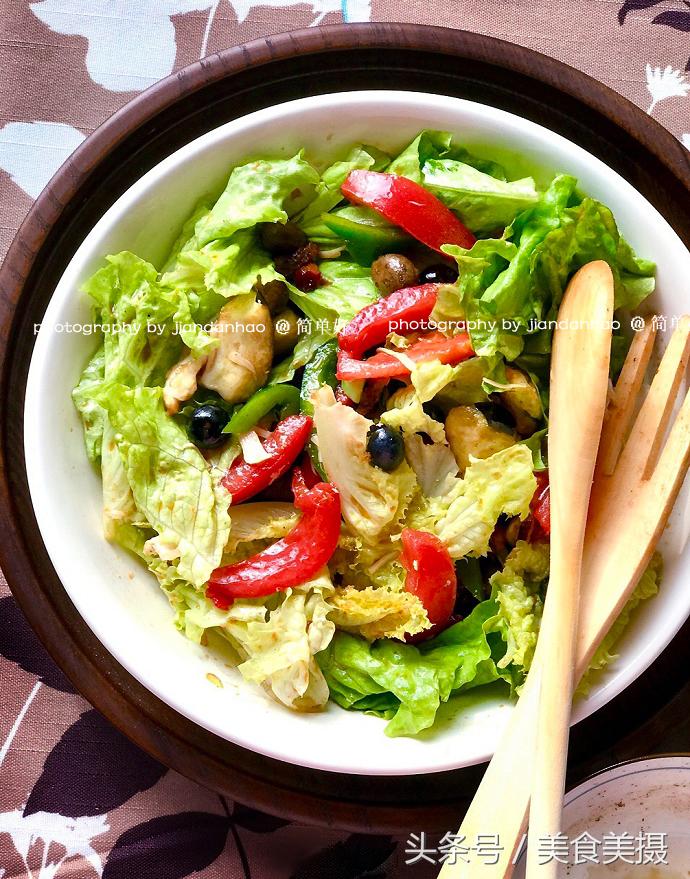 鸡蛋蛋黄酱拌沙拉,如何用蛋黄酱拌蔬菜沙拉