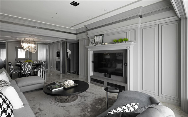 135平四室两厅现代轻奢装修风格,唐山107平米小户型装修风格