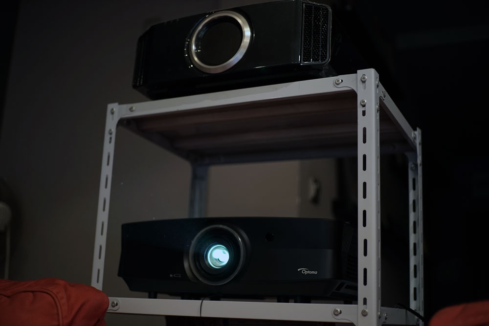 奥图码家用4k投影机评测,奥图码zh55投影仪评测