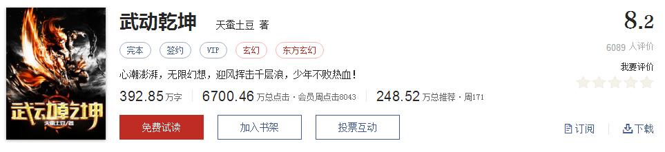 起点热门网络小说排行,起点文笔好9分以上的小说