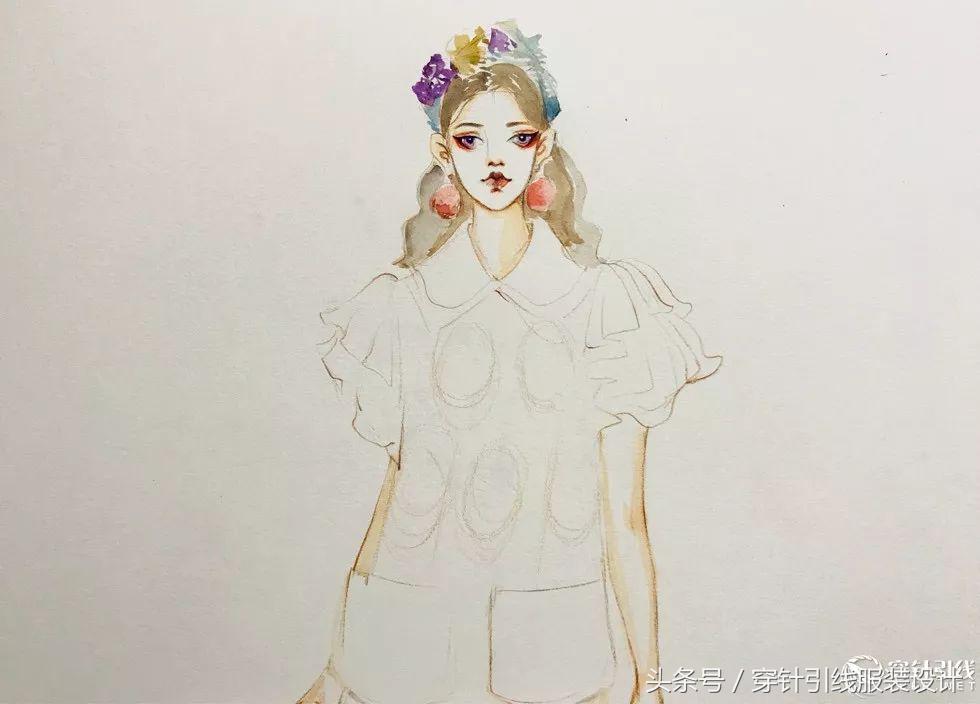 时装手绘视频,时装手绘女装效果图素材资料