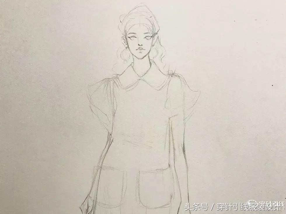 时装手绘视频,时装手绘女装效果图素材资料