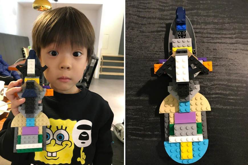 王珞丹乐高积木拼装,王珞丹潘玮柏