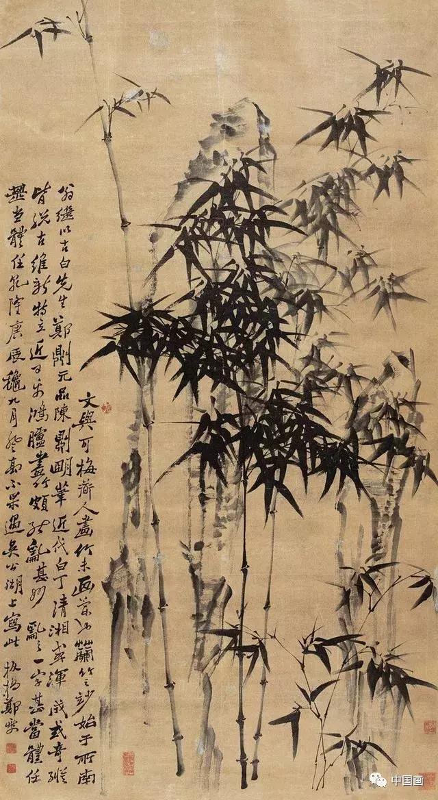 郑板桥的潍县署中画竹朗读视频,郑板桥竹子画大全