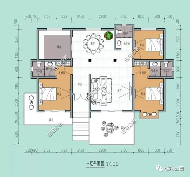 农村一层四间平房小别墅6房,农村豪华房子六层小别墅