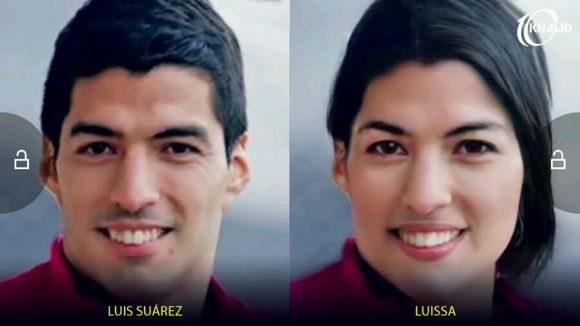 当足球巨星变成女人了,当足球巨星变成女生