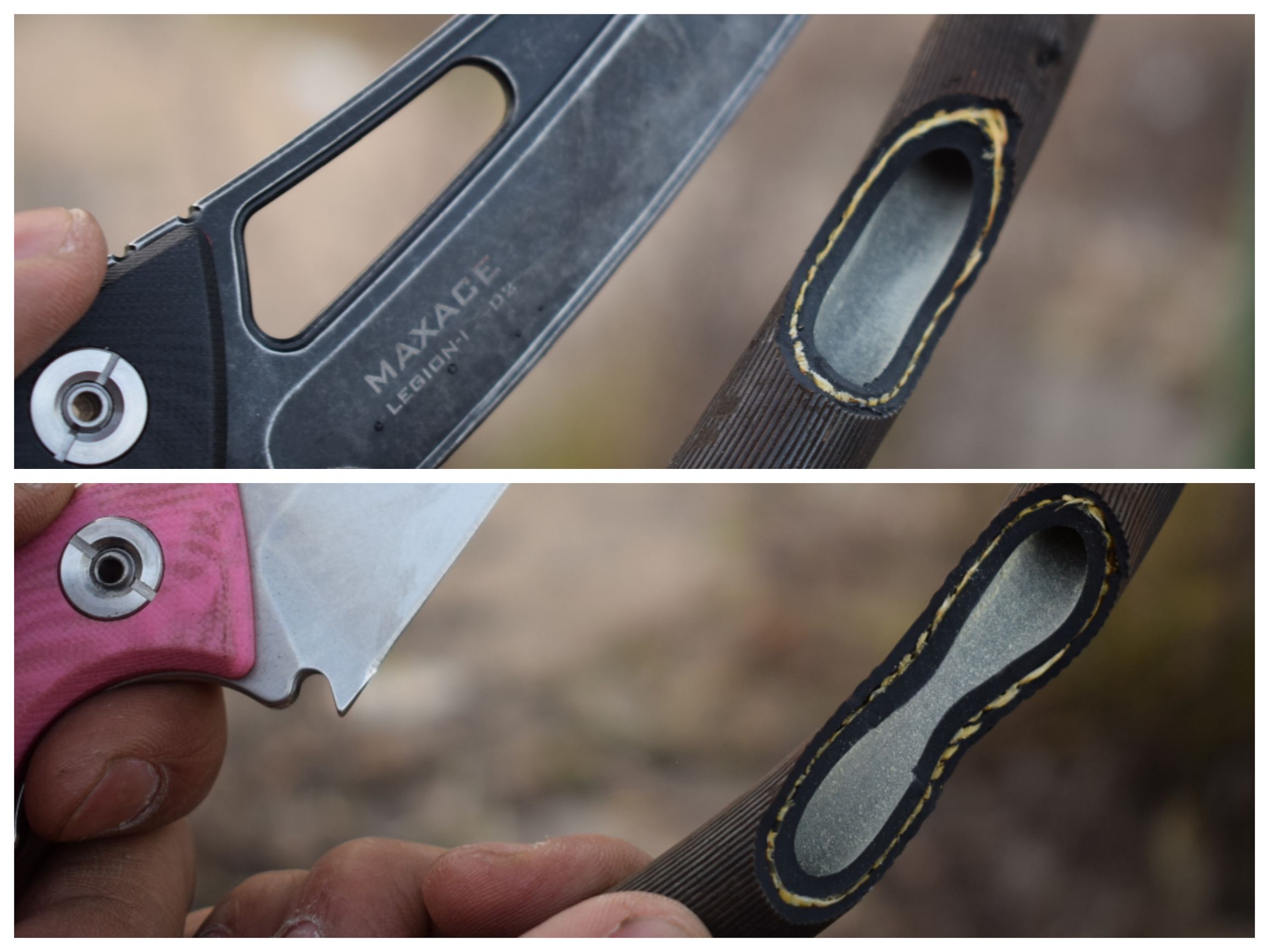 设计怪异的歪把子直刀好用吗？MAXACE军团系列直刀横向评测