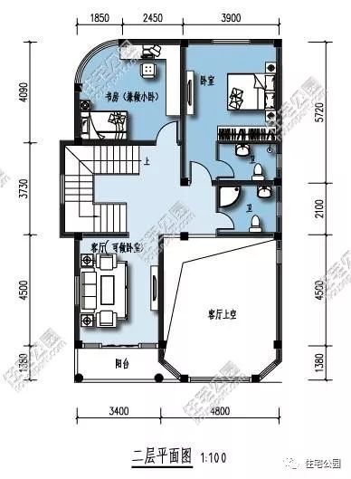 十佳最美农村别墅三层7x12米,农村别墅户型设计大全