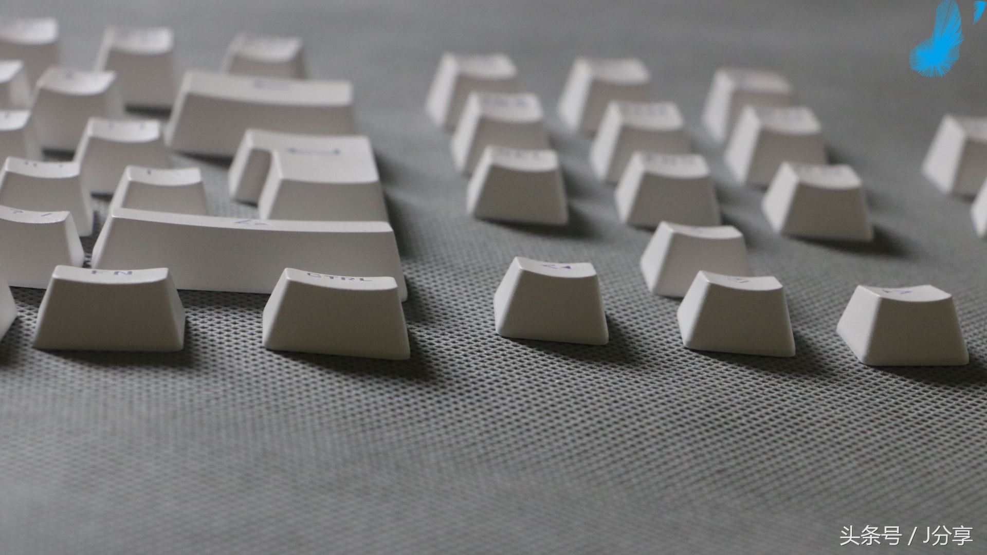 abs材质双色注塑字母透光键帽,黑色abs透光键帽