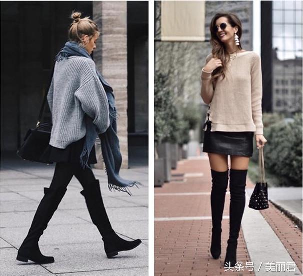 我们都是爱美丽的人|没有一双过膝靴，怎么在冬季里美炸天