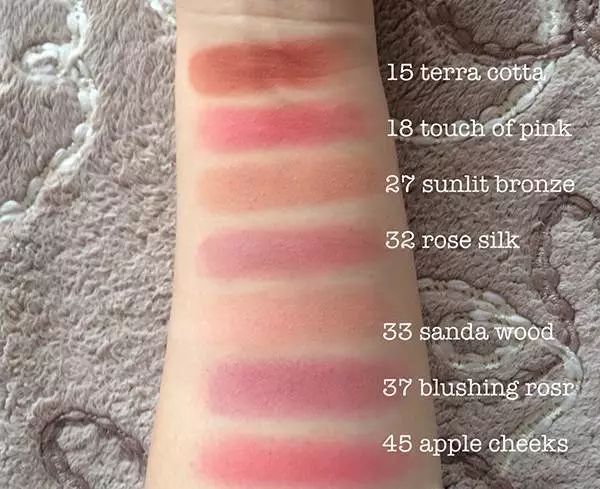 适合新手的腮红牌子有哪些图片,新手实用腮红推荐哪个