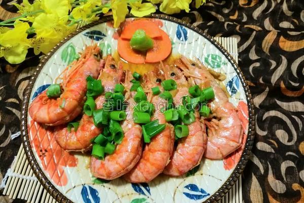 红烧开背阿根廷大虾,油盐焗阿根廷大虾