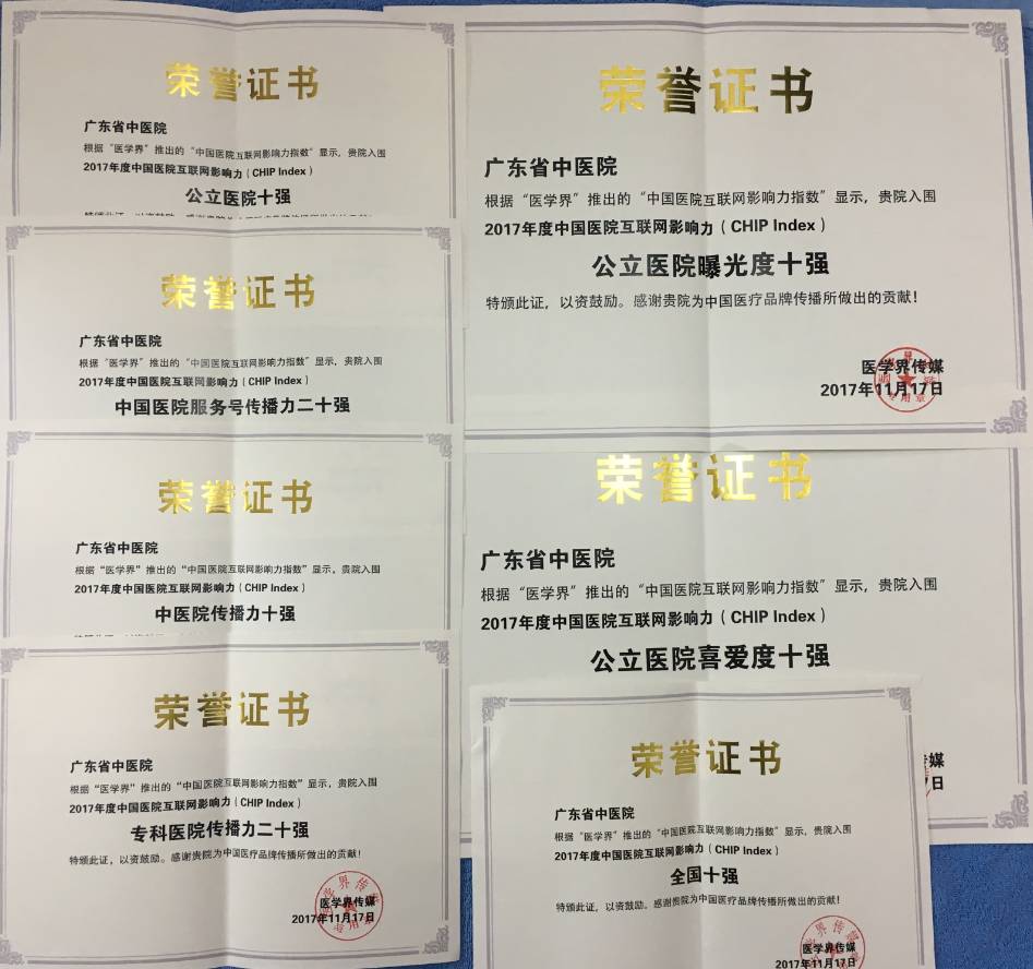 厉害了我的华夏中医,厉害了广东医院影响力排行出炉