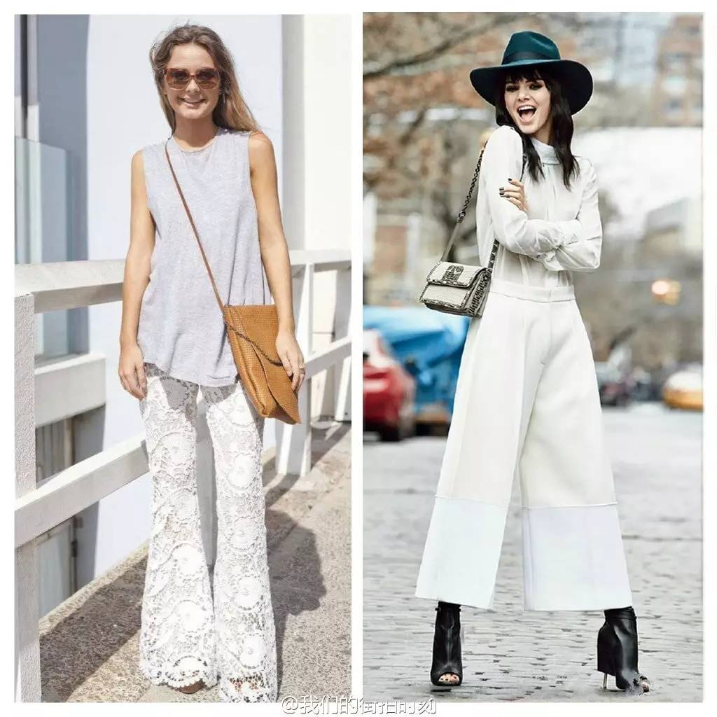 阔腿裤秋冬显瘦窄版穿搭,阔腿裤最不费力的搭配套路潮爆了