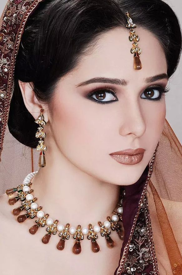 印度新娘妆摄影,印度的新娘妆异域风情简直美爆了