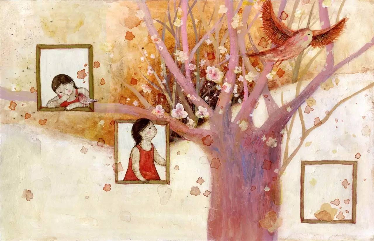 明明可以靠颜值却偏偏靠才华画画,明明能靠颜值非要靠画画