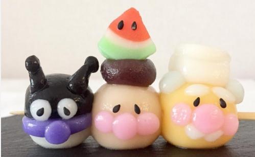 岛国一位妈妈每天为孩子做的串团子，可爱爆了！