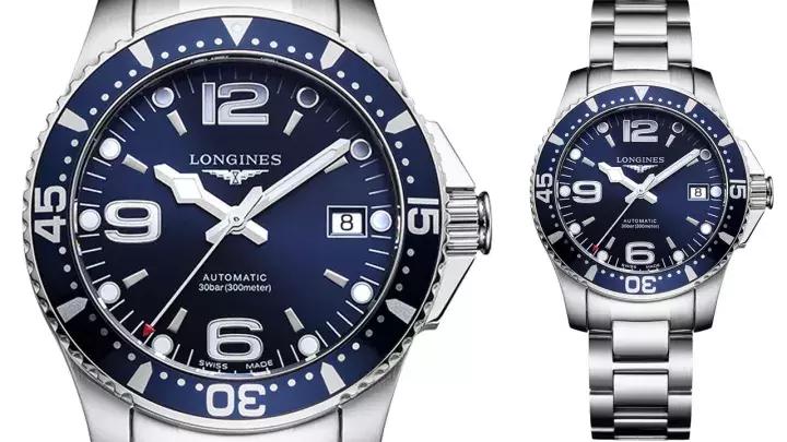 5000浪琴康卡斯,浪琴康卡斯40戴手上效果