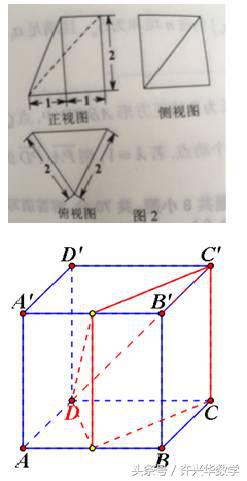 由三视图还原几何体的方法及技巧,立体几何三视图还原技巧高中