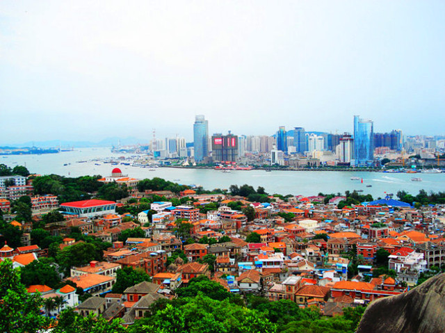 厦门鼓浪屿土楼五日游,厦门旅游住鼓浪屿攻略路线推荐