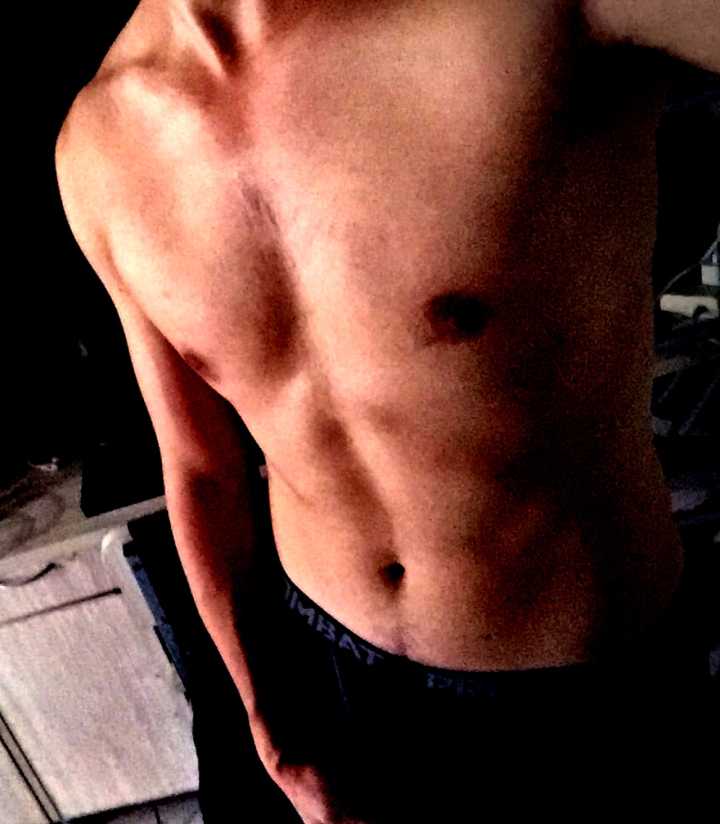 系统健身一年半胸肌变化,健身怎么让胸肌更有型