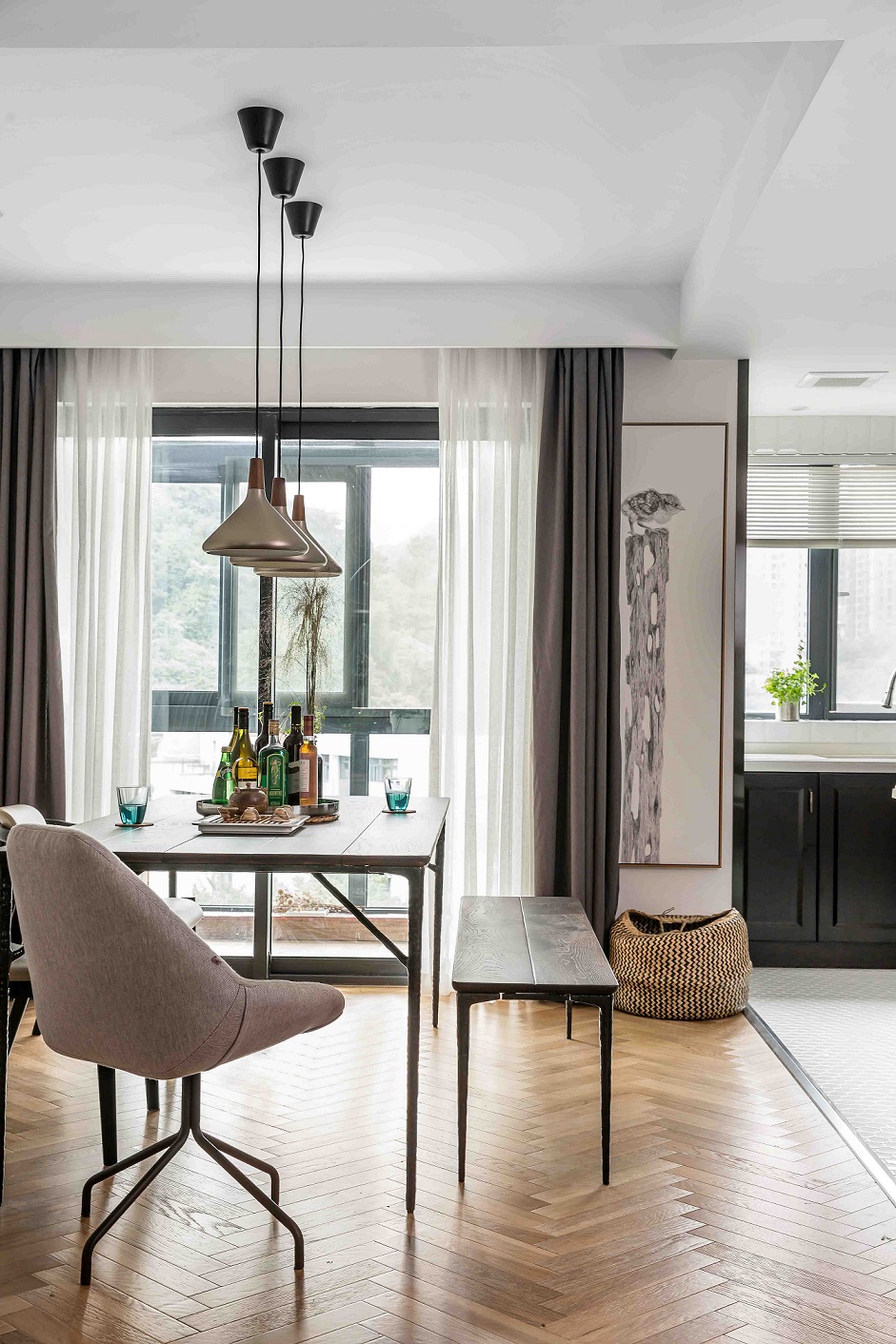 北欧简约和乡村田园,简约北欧庭院设计