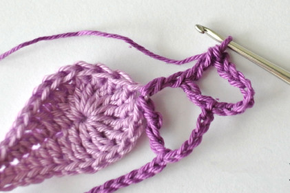 蝴蝶耳环项链的钩编教程,蝴蝶帽子的钩编方法第一部分