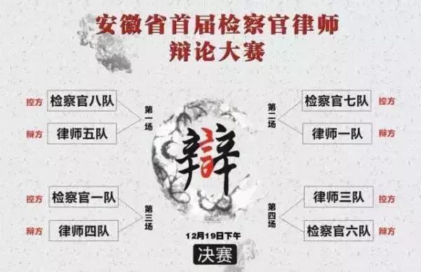 巅峰对决丨“律师怼检察官”？安徽最会“吵架”的人庐州论剑！你支持谁？