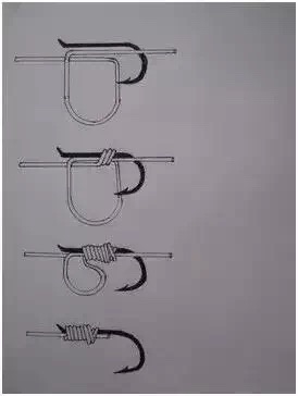 锚钩和主线的绑法图解,钓鱼如何绑钩图解视频