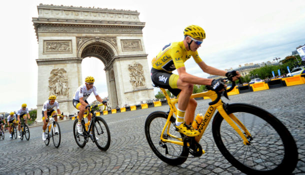 环法冠军都用什么自行车,环法冠军牙摔掉