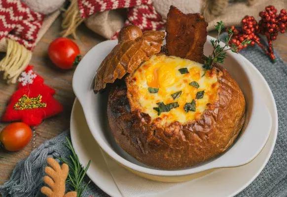 意面上种圣诞树，棉花糖变麋鹿，还有什么是这家餐厅做不到的！