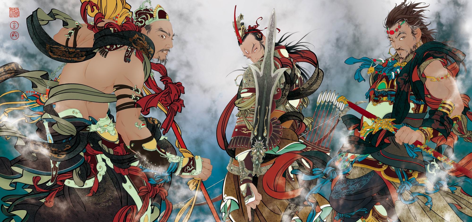 中国神仙体系和道教神仙体系,中国道教神仙谱系全图大全