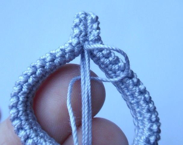 爱尔兰蕾丝钩编项链系列教程之大叶