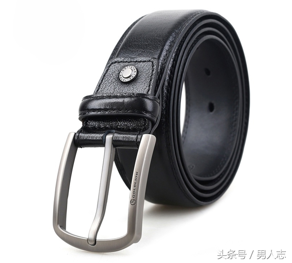 自动扣男士商务腰带,男士真皮自动扣腰带商务牛皮腰带