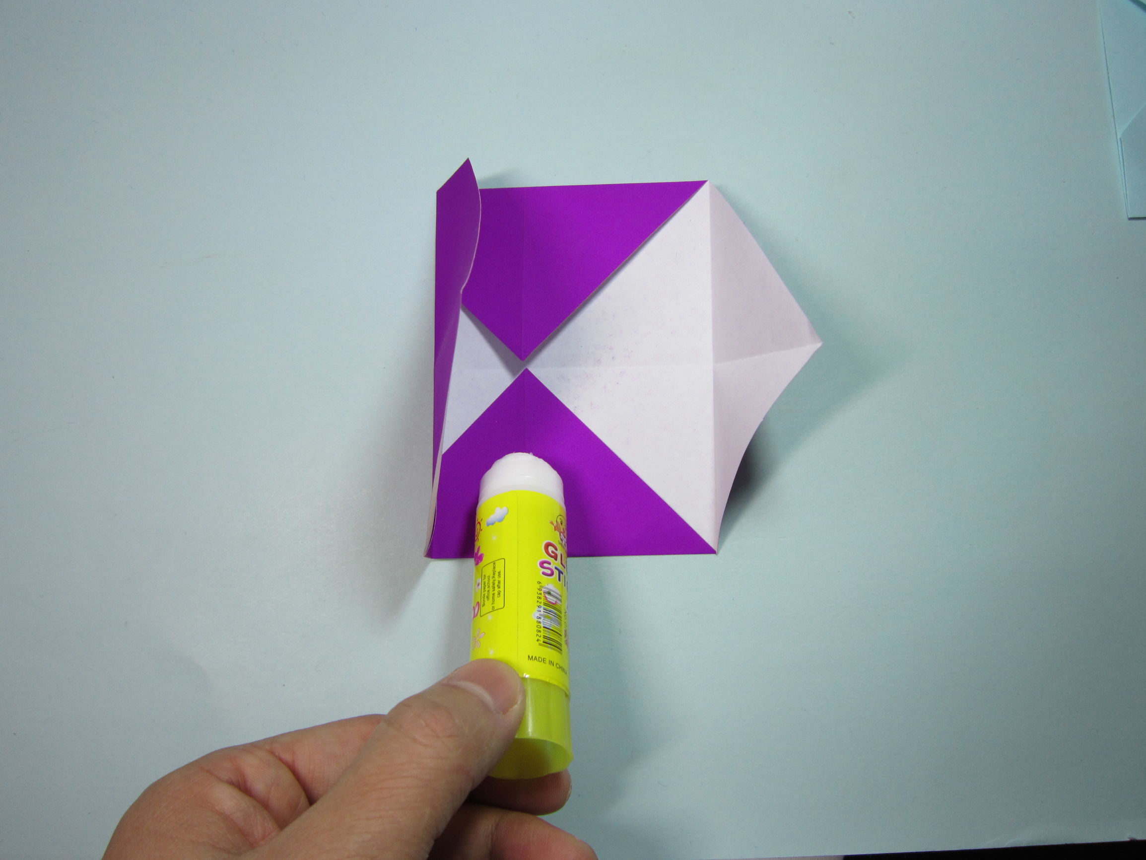 折纸信封折法简单容量大,正方形折纸大全简单易折信封