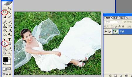 ps抠图婚纱人物,ps抠图婚礼摄影