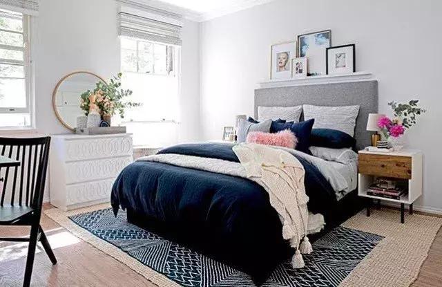 卧室都是灰色搭配什么床品好看,粉灰卧室怎么搭配床品