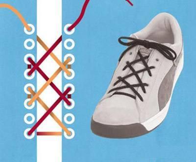 特步毒液板鞋双鞋带怎么系,耐克低帮板鞋鞋带系法教程