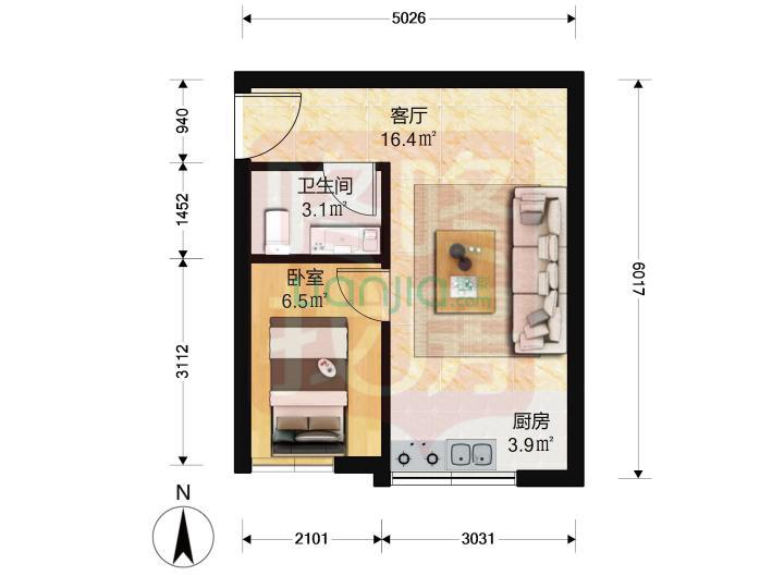 深中学位小户型房,深中学位房