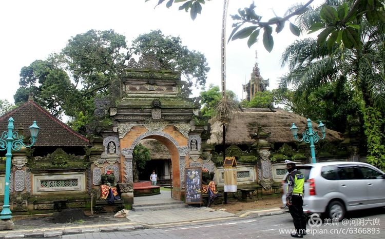 印度尼西亚巴厘岛印度教寺庙,巴厘岛最田园的热带风景