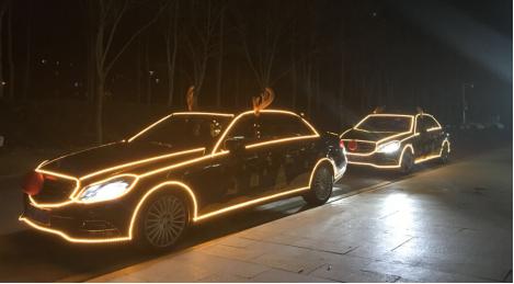 从60岁老人到一家三口，“滴滴童话雪橇车”在这个圣诞经历了什么