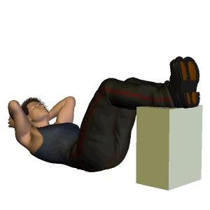 如何用哑铃锻炼胸肌和腹肌,哑铃锻炼腹肌动作方法动态图演示